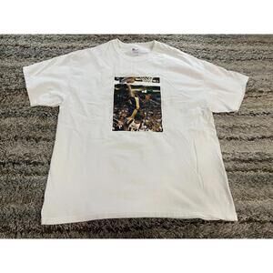 Kobe Bryant Graphic White T-Shirt Los Angeles Lakers Hanes Mens Xl Short Sleeve